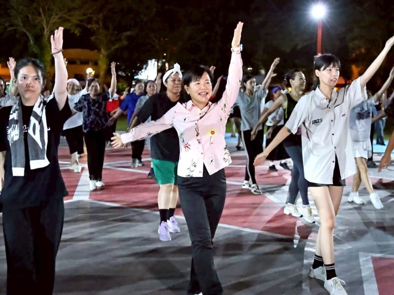 吉安鄉親排舞喜迎花蓮豐年節 游淑貞邀全國民眾共賞原民文化盛宴